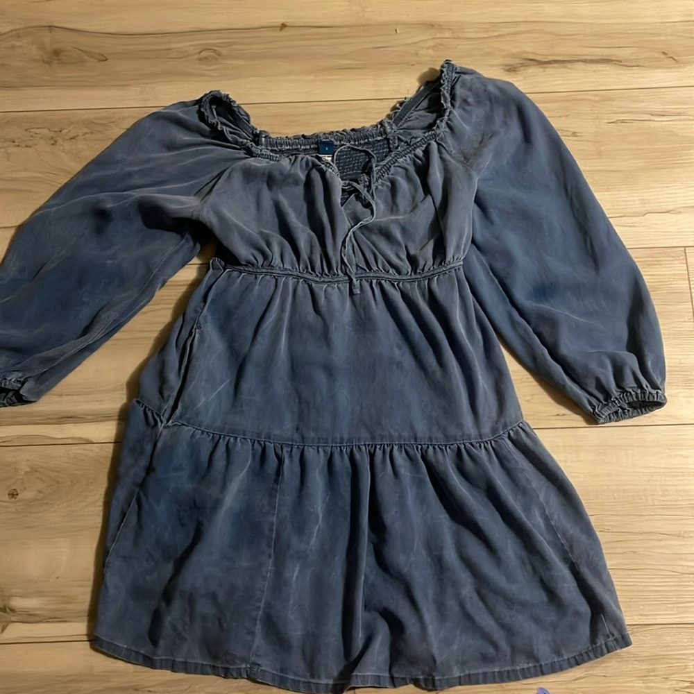 Blue old navy dress